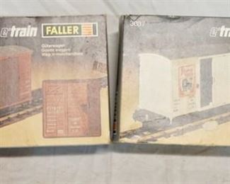1211 LOT OF 2 FALLER E TRAIN MODELS; 3635 & 3637
