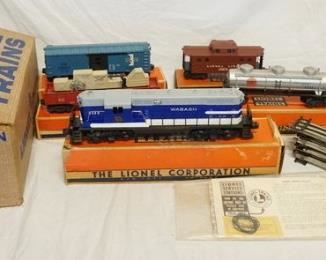 1218 LIONEL TRAINS DIESEL LOCOMOTIVE 815 TRAIN SET
