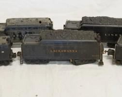 1241 LOT OF 6 LIONEL MODEL TRAIN TENDERS
