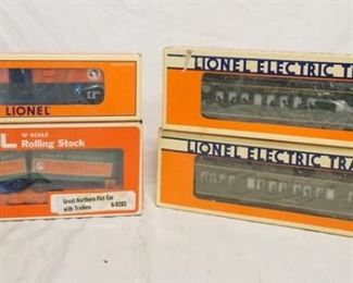 1246 4 LIONEL MODEL TRAINS
