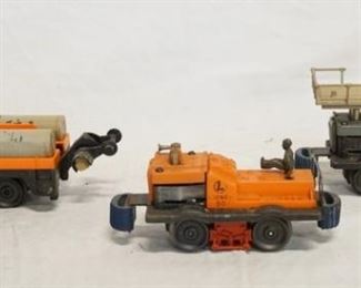 1270 LOT OF 3 LIONEL TRACK CLEANING CAR MODELS INCLUDES; NOS. 69, 50 & 3927
