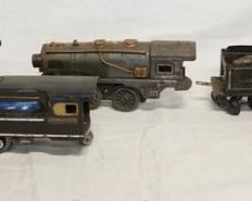 1271 LOT OF 3 AMERICAN FLYER LOCOMOTIVES & TENDERS
