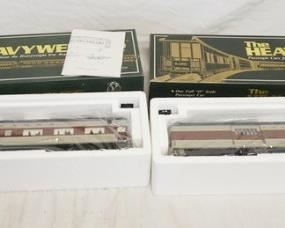 1284 2 K-LINE HEAVYWEIGHTS O GAUGE PASSENGER CAR MODELS INCLUDES, LACKAWANNA PRO K38-1812, & *ANTHRACRITE* OBSERVATION, LACKAWANNA K38-0002

