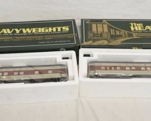 1285	2 K-LINE HEAVYWEIGHTS O GAUGE PASSENGER CAR MODELS INCLUDES, *SCENIC VALLEY* PULLMAN, LACKAWANNA K38-0003, & *SCENIC FALLS* PULLMAN, LACKAWANNA K38-0001
