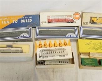1336	LOT OF HO GAUGE MODEL TRAINS, LOT INCLUDES SCENEMASTER, SELLEY, CHARMERZ, ATT & WALTHERS
