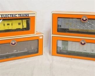 1341	4 LIONEL MODEL TRAINS
