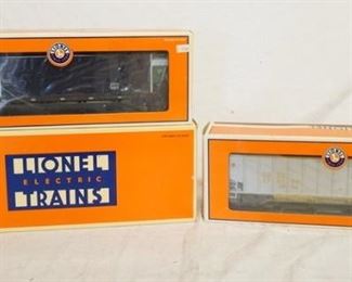 1342	3 LIONEL MODEL TRAINS 
