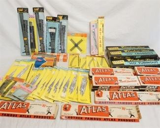 1349	LARGE LOT OF ATLAS MODEL TRAIN ACCESSORIES
