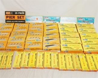 1350	LARGE LOT OF ATLAS N GAUGE MODEL TRAIN ACCESSORIES
