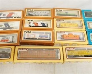 1355	15 TYCO/ LIFE LIKE HO GAUGE MODEL TRAINS
