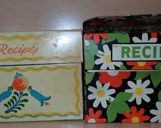 RECIPE BOXES