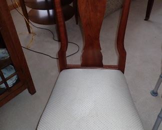 CHERRY DINING TABLE AND CHAIRS