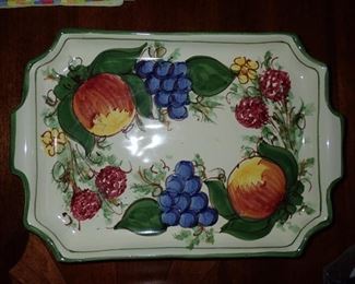 PAINTED PLATTER