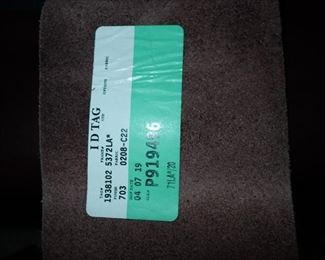 BERNHARDT LEATHER SOFA - CHAIRS - OTTOMAN