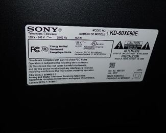SONY KD-60X690E