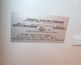GENERAL ELEC CO FRIG