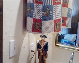 Colonial lamp