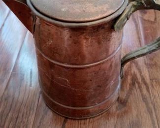 Copper pitcher