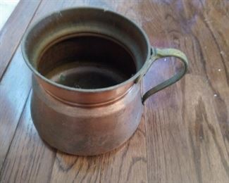 Copper pitcher
