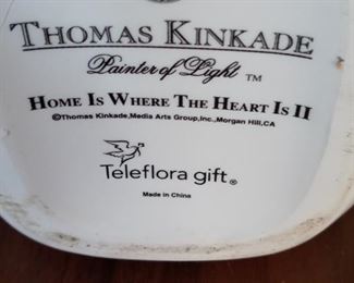 Thomas Kinkade Home is Where the Heart Is teapot