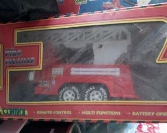 Toy fire engine