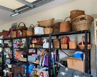 Shelves , tools and decor