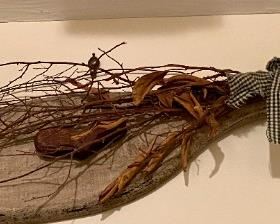 Wooden duck wall art