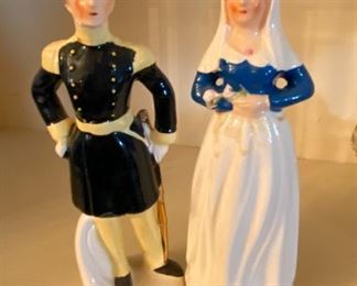 Figurines approx 4" tall