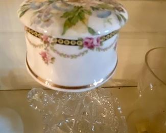 Small trinket box made in  England