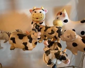Cow collection -ceramic