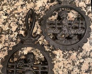 Iron trivets