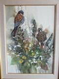Morten Solberg. Watercolor original titled, 'The Suitor'