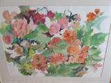 Sally Swiss. Watercolor.
