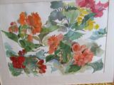 Sally Swiss. Watercolor.