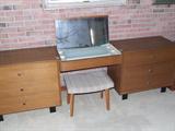 George Nelson for Herman Miller vanity suite with bench.