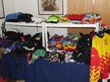 Lots of nice biking apparel and bike accessories plus excellent camping gear as well