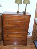 Cherry highboy dresser