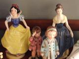Doulton figurines & Caroline & John John Kennedy