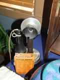 Antique candlestick phone