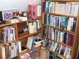 100's of books.