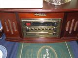 Modern record player/radio.