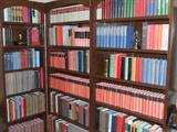 Bookshelves for sale too.