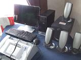 Computer, moniter & accessories. Some other electronics.