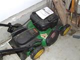 John Deere mower.