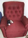 There are two of these matching electric recliners.