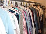Fine selection of women's clothing.