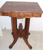 Sweet mini Victorian marble top.