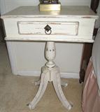 David Lee shabby chic pair of nightstands.
