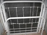 Fancy 20s iron bed frame.