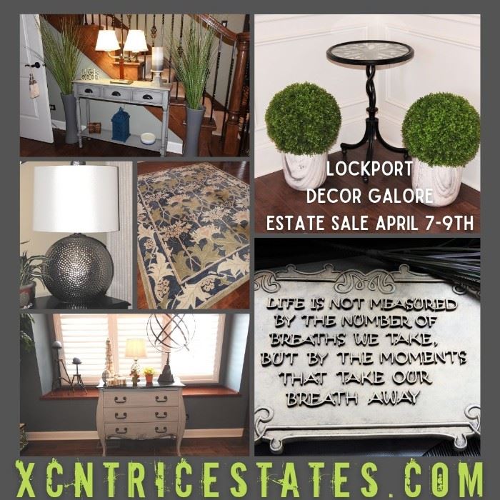 Xcntric Estate Sales : Lockport Estate Sale April 7-9, 2022